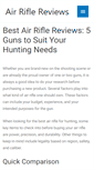 Mobile Screenshot of airriflereviews.info